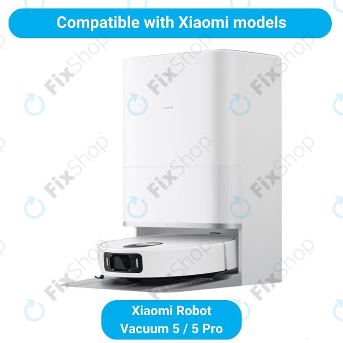 Ersatzteilset für Xiaomi Robot Vacuum 5, 5 Pro (2x Hauptbürste, 4x Filter, 4x Seitenbürste)