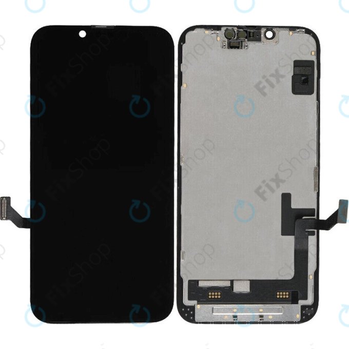 Display Soft OLED für iPhone 14 - Touchscreen + Rahmen, DIAGNOSTIC