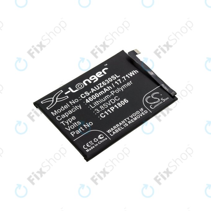 Batterie für Asus Zenfone 6 2019, 4600mAh, Li-Pol, 3.85V, C11P1806, HQ