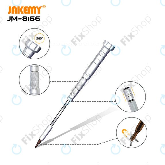 Jakemy JM-8166 - Multifunktions-Schraubendreher-Werkzeugsatz 61in1
