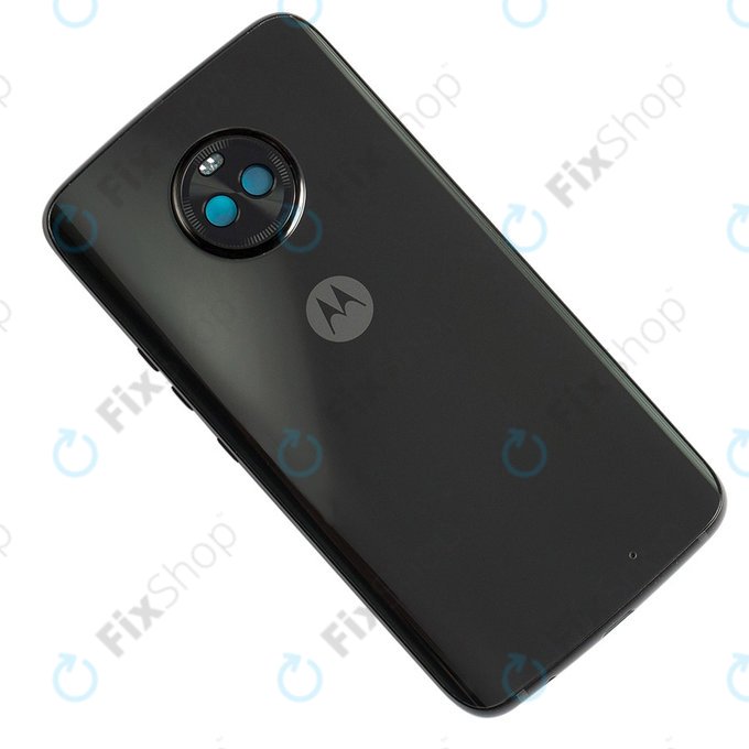 Motorola Moto X4 XT1900 - Akkudeckel (Super Black) - 5S58C09155 Genuine Service Pack