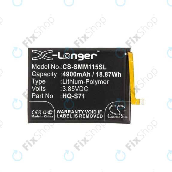 Samsung Galaxy M11 M115F - Akku Batterie HQ-S71 4900mAh HQ
