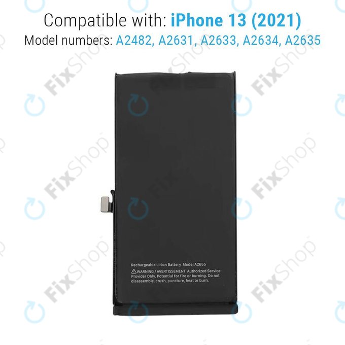 Apple iPhone 13 - Akku Batterie A2655 3240mAh Service Pack