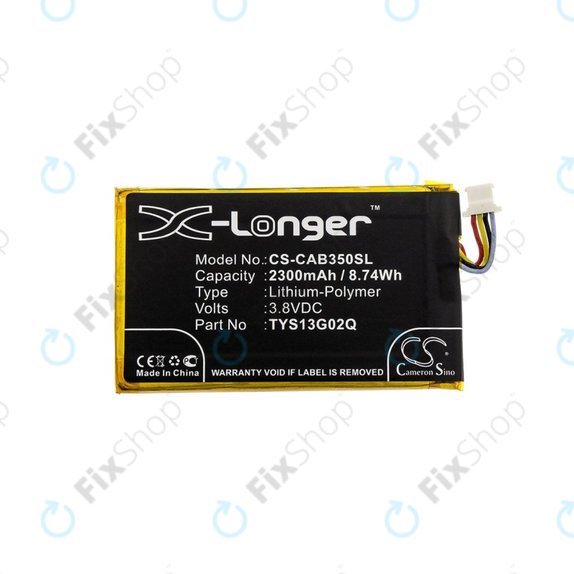 Caterpillar CAT B35 - Akku Batterie TYS13G02Q 2300mAh HQ