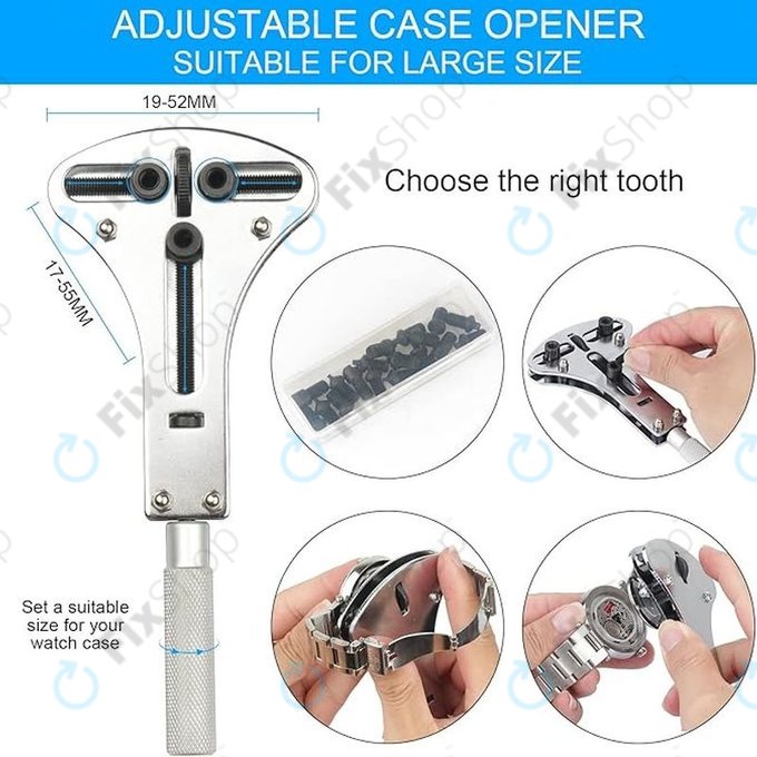 Uhrmacher-Werkzeugset zur Uhrenreparatur - 185Stk.