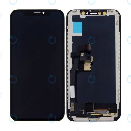 Apple iPhone X - LCD Display + Touchscreen Front Glas + Rahmen In-Cell FixPremium