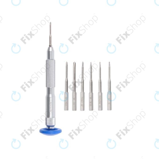 Nanch 6in1 Tragbar - Präzisionsschraubendreher aus Vanadium-Stahl