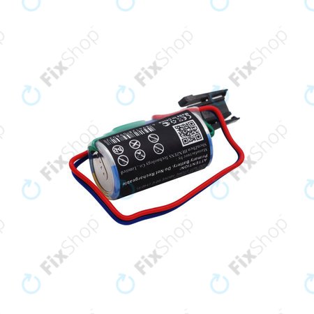 Batterie für Mitsubishi Robot Control PLC, A RH, MR, 1700mAh, Li-MnO2, 3.6V, B9670-MC, HQ