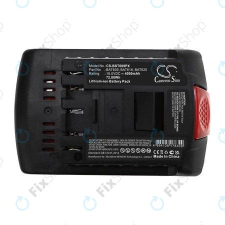 Akku batterie für Bosch 17618, Gsb 18, 4000mAh, Li-Ion, 18V, BAT620, HQ