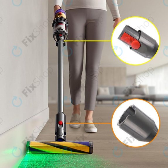 Dyson V12 - Absaugstab (Silber)