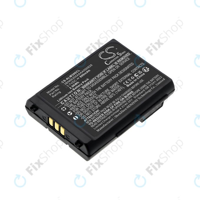 Batterie für Alcatel Mobile 300, 400 Dect, Mobile Reflexes 300, 400, 800mAh, Li-Ion, 3.7V, 3BN66305AAAA000828, HQ