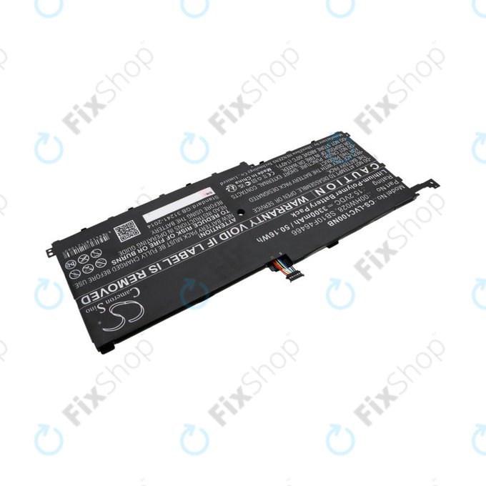 Batterie für Lenovo X1, 3300mAh, Li-Pol, 15.2V, 00HW028, HQ