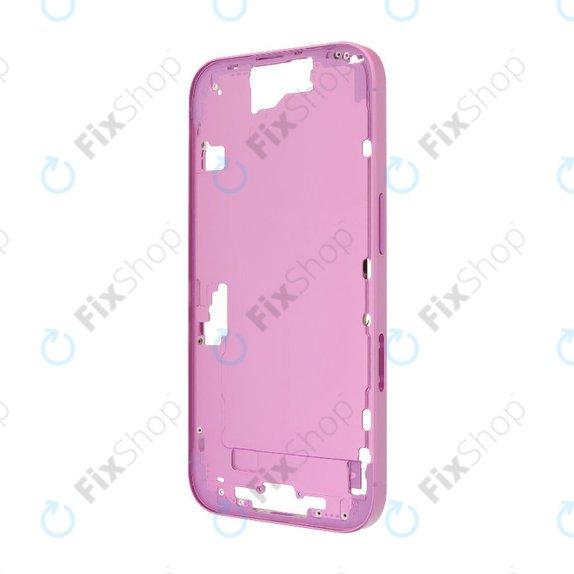 Apple iPhone 16 - Mittelrahmen + Ein-/Ausschalter + Lautstärketasten (Pink)