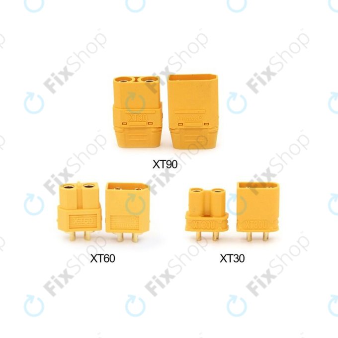 Amass - Batterie-Steckverbinder (XT30U + XT60 + XT90)