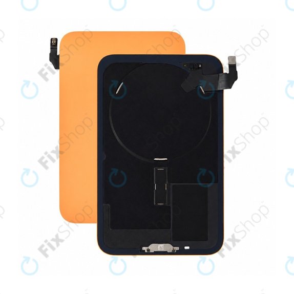 Glas der Rückabdeckung für iPhone 17 Pro, Orange, Pulled A