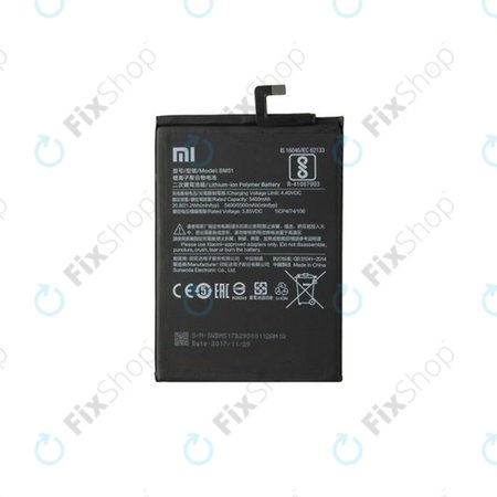 Xiaomi Mi Max 3 M1804E4A - Akku Batterie BM51 5500mAh - 46BM51A01093, 46BM51A02093 Genuine Service Pack