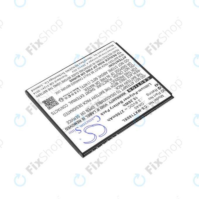 Motorola Moto E4 XT1761 - Akku Batterie GK40 2700mAh HQ