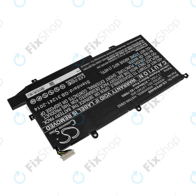 Akku batterie für HP Spectre X360 14-EA0002NI, X360 14-EA0002NX, 8150mAh, Li-Pol, 7.7V, WS04XL, HQ