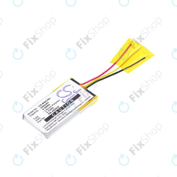 Batterie für Bose QC20, 240mAh, Li-Pol, 3.7V, PR-452035, HQ