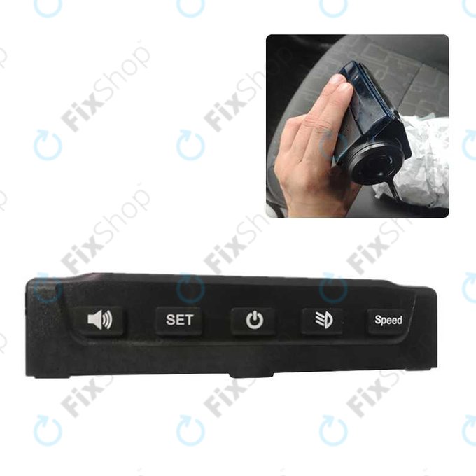 Kugoo S1, S1 Pro, S2, S3 - Armaturenbrett-Set (Kunststoffabdeckung für Display, Gashebel, Bremse, LED-Lichtabdeckung)