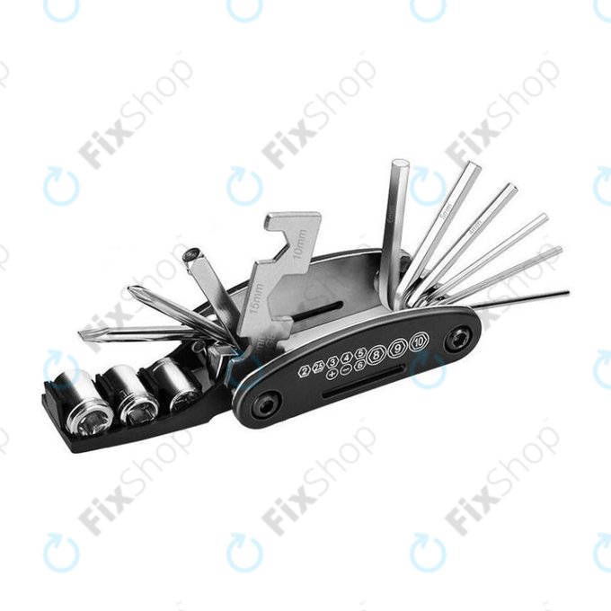 Multifunktionales Werkzeugset für Roller & Fahrräder 16in1