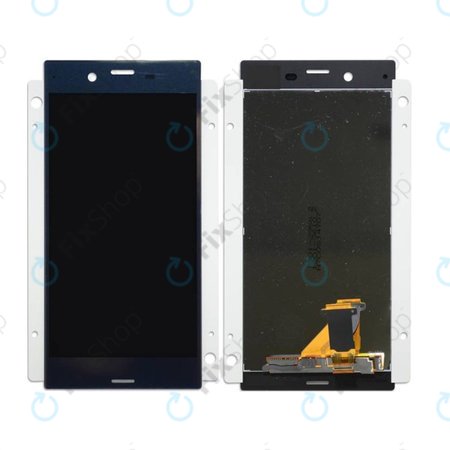 Sony Xperia XZ F8331 - LCD Display + Touchscreen Front Glas (Blue) TFT