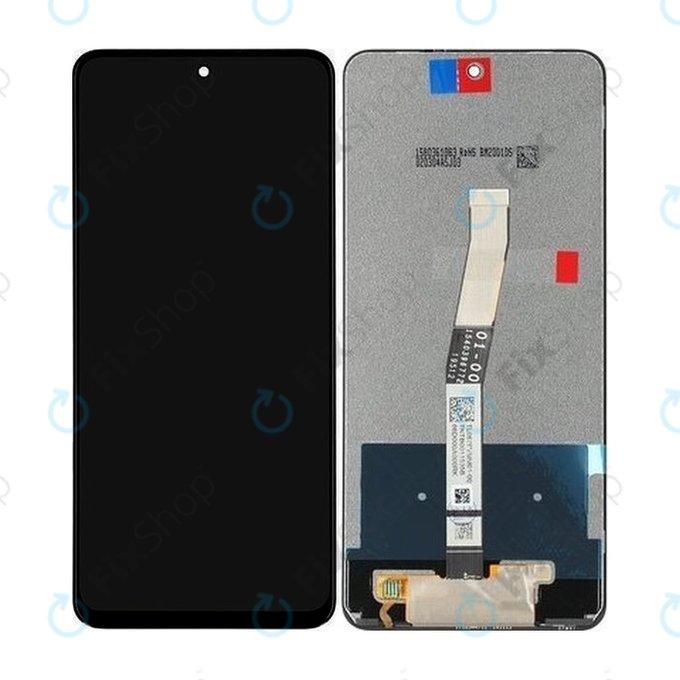 Xiaomi Redmi Note 9 Pro Max, Redmi Note 9S, Note 9 Pro - LCD Display + Touchscreen Front Glas TFT