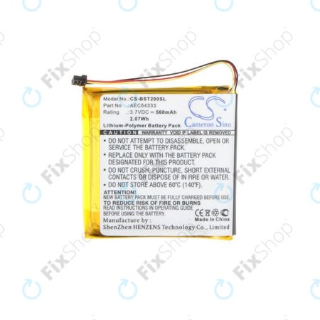 Batterie für Beats Solo 2, 2.0, 3, 3.0, Pro Wireless, 560mAh, Li-Pol, 3.7V, AEC643333, HQ