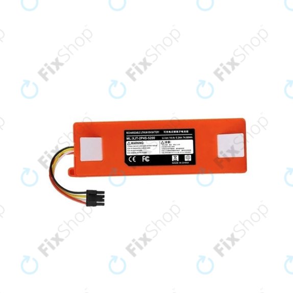 Xiaomi Roborock Q5 Pro, Q5 Pro+, Q8 Max, Q8 Max+, Q Revo - Akku Batterie XJT-2P4S-5200 Li-Ion 14.4V 5200mAh