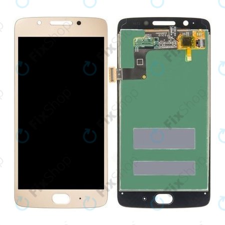 Motorola Moto G5 XT1676 - LCD Display + Touchscreen Front Glas (Gold) TFT