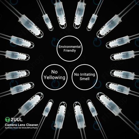 2UUL CL21 - Reinigungsstäbchen für Kameralinsen (48 Stück)