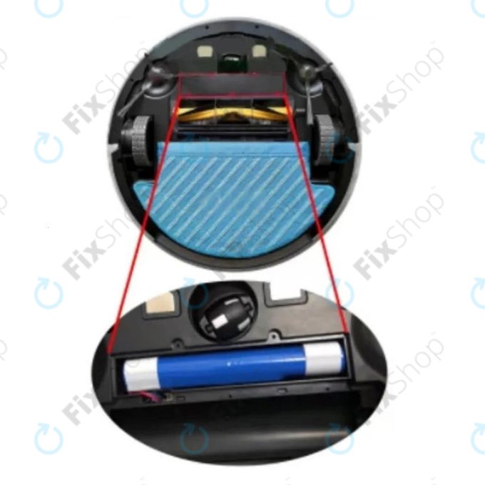 Xiaomi Mi Robot Vacuum Mop Pro (P), 2 (Mijia 2C), Viomi V2 Pro, Proscenic LDS M7 - Akku Batterie STYJ02YM, MH1-4S1P-SC Li-Ion 14.8V 3400mAh