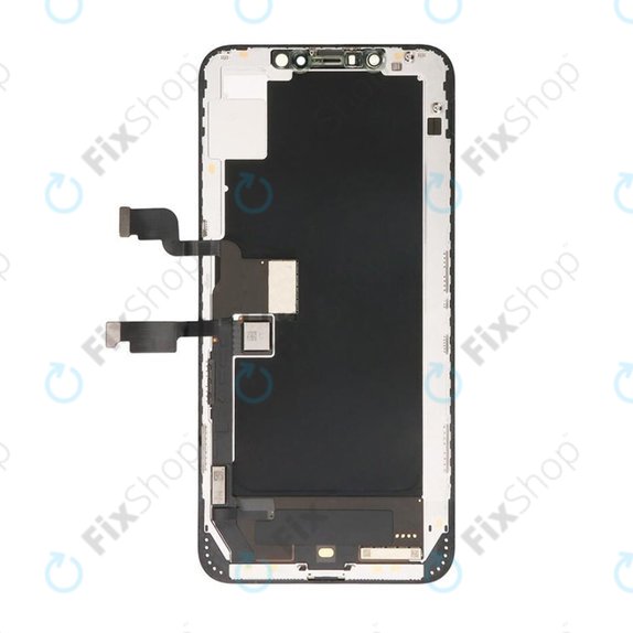 Display für iPhone XS Max, Touchscreen-Glas mit Rahmen, Refurbished