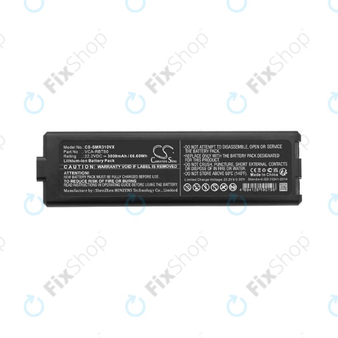 Samsung Jet Bot, Jet Bot+ - Akku Batterie VCA-RBT80 Li-Ion 22.2V 3000mAh HQ