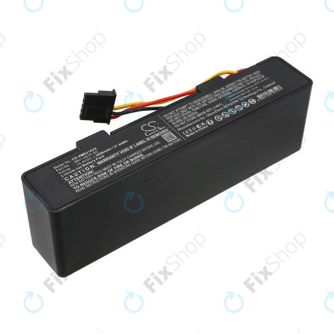 Batterie für Xiaomi VIOMI V3, Mijia 2, Mi Robot Vacuum Mop P, 2600mAh, Li-Ion, 14.4V, MH1-4S1P-SC, HQ