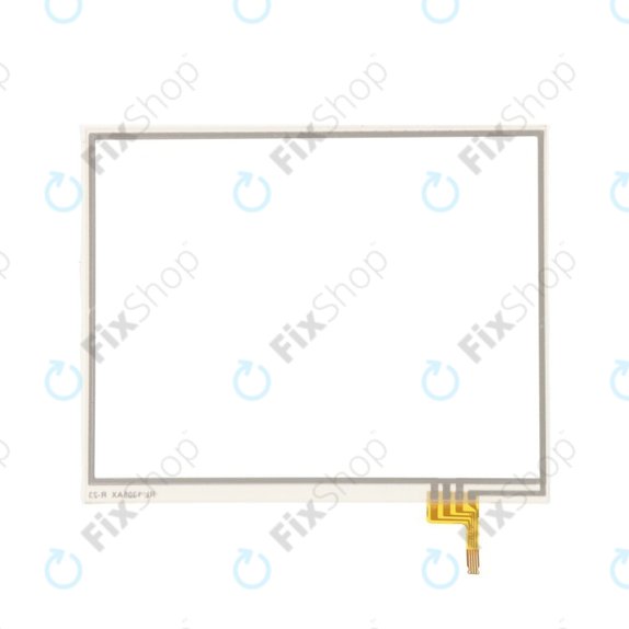Unteres Touchscreen-Glas mit Klebestreifen für Nintendo DSi XL und Nintendo DSi LL