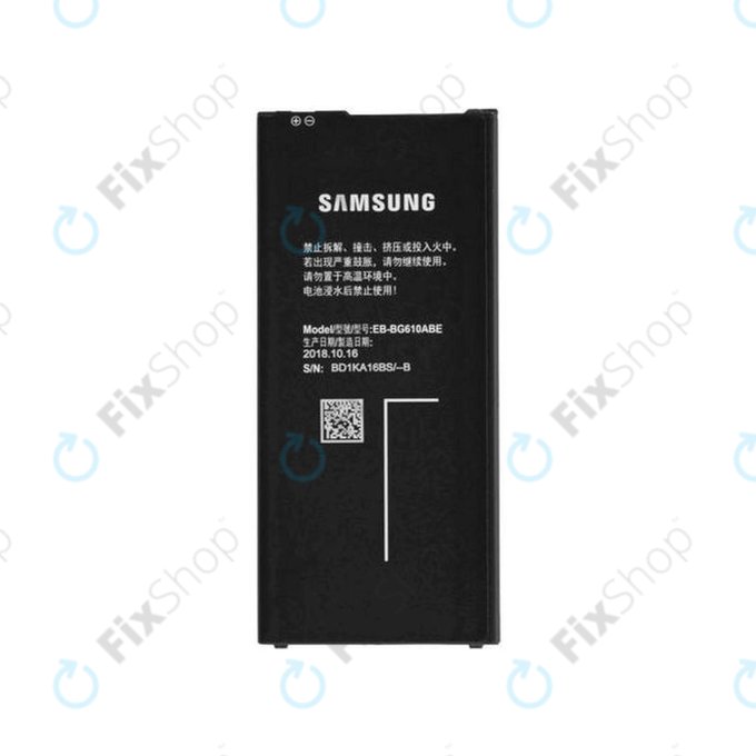 Samsung Galaxy J4 Plus (2018), J6 Plus J610F (2018) - Akku Batterie EB-BG610ABE 3300mAh - GH43-04670A Genuine Service Pack