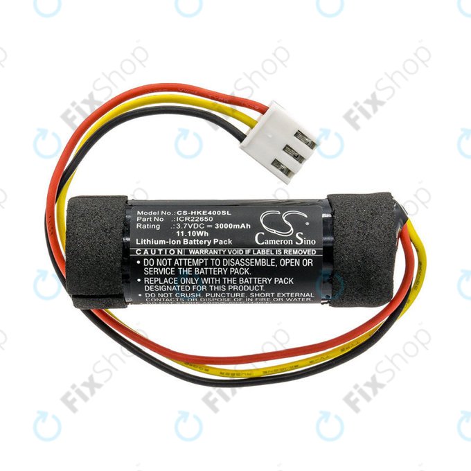 Batterie für Harman/Kardon Onyx Studio 4, 3000mAh, Li-Ion, 3.7V, ICR22650, HQ