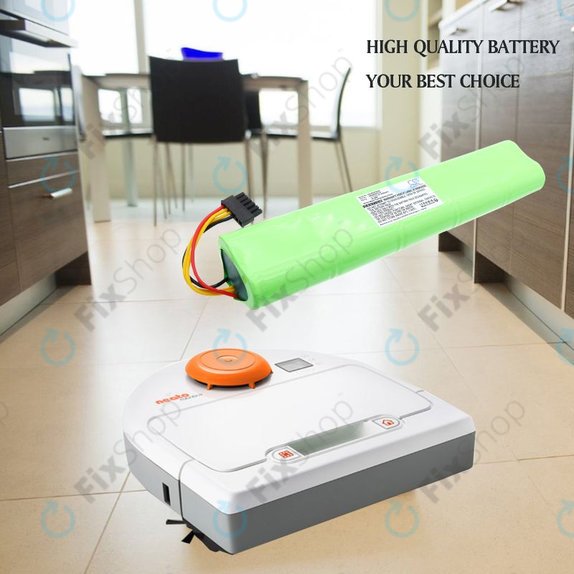 Akku batterie für Neato Botvac 70, 75, 80, 85, 2000mAh, Ni-MH, 12V, NX2000SCx10, HQ