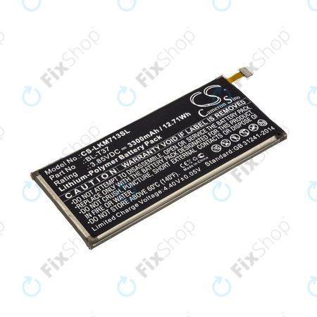 Batterie für LG L713dl, LG LG-Q710al, LG Lm-L713dl, 3300mAh, Li-Pol, 3.85V, BL-T37, HQ