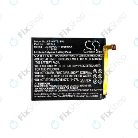 Nokia 6.1 - Akku Batterie HE345 3000mAh HQ