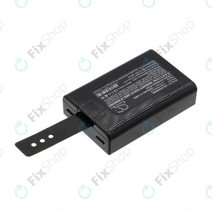 Akku batterie für Unitech HT680, 2200mAh, Li-Ion, 3.7V, 1400-900005G, HQ
