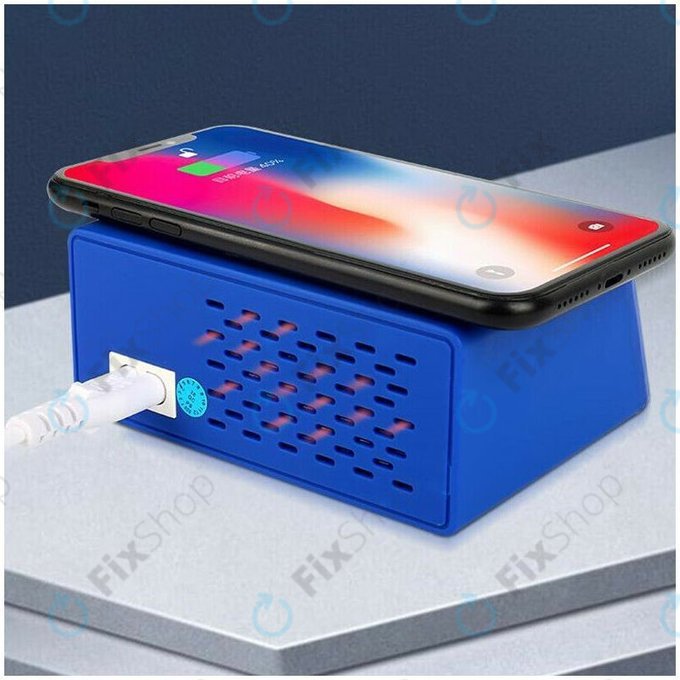 Mechanic iCharge 8 Pro - USB-Ladestation mit USB-C + Wireless Charger