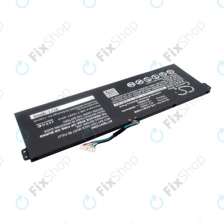 Akku batterie für Acer Aspire 5, 7 E5, V3, Chromebook 11, 13, 15, 3000mAh, Li-Pol, 15.2V, AC14B18K, HQ