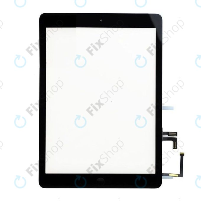 Apple iPad (5th Gen 2017) - Touchscreen Front Glas + Home Taste (Space Gray)