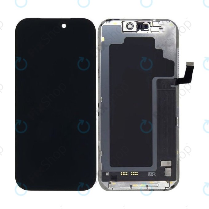 Display Soft OLED 120Hz für iPhone 17 Pro, Touchscreen-Glas mit Rahmen, FixPremium PRO