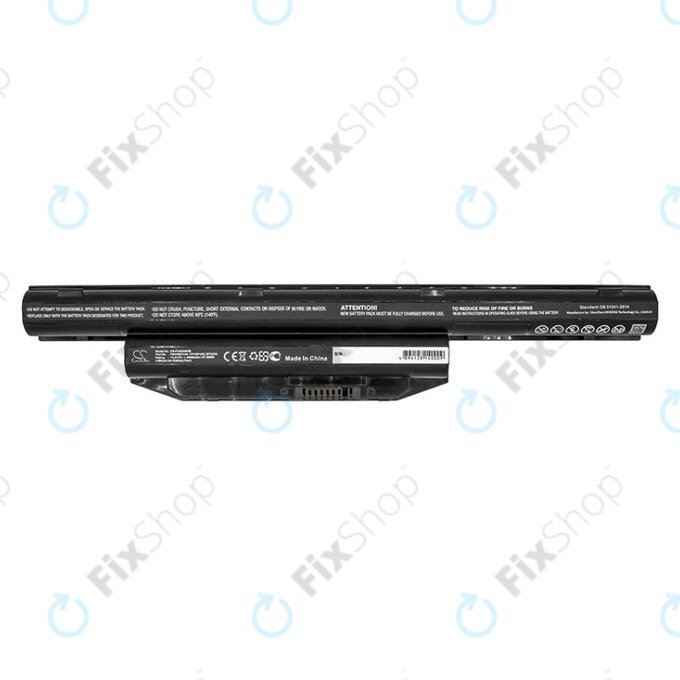 Akku batterie für Fujitsu Lifebook A544, A733, A743, E753, S904, 4400mAh, Li-Ion, 10.8V, BPS229, HQ