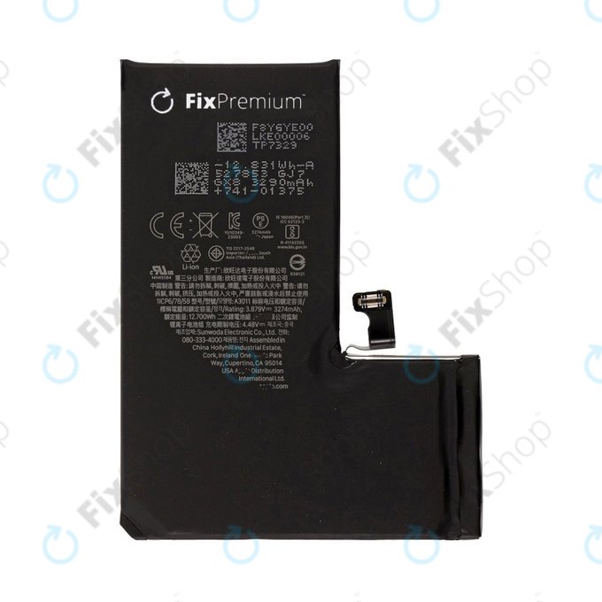 Apple iPhone 15 Pro - Akku Batterie A3011 3274mAh FixPremium