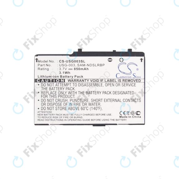 Nintendo DS, DS Lite - Akku Batterie USG-001, USG-003, SAM-NDSLRBP 850mAh HQ
