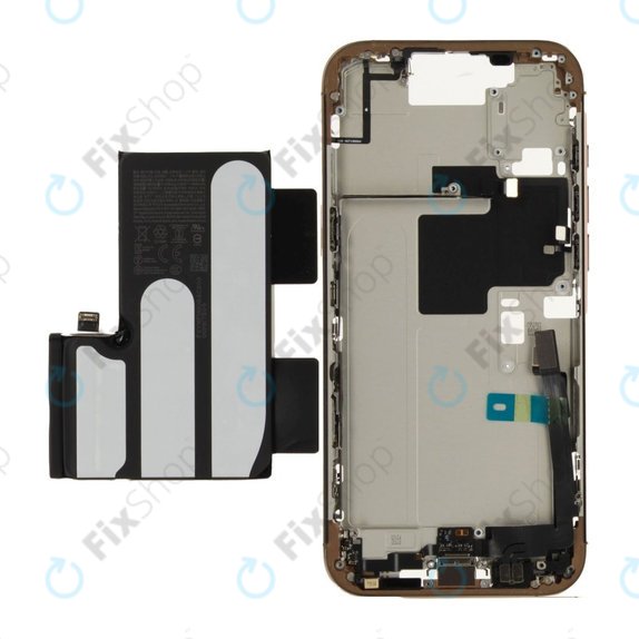 Mittelrahmen mit Batterie für iPhone 16 Pro Max | Desert Titanium | ZD076-00695 | Genuine Apple